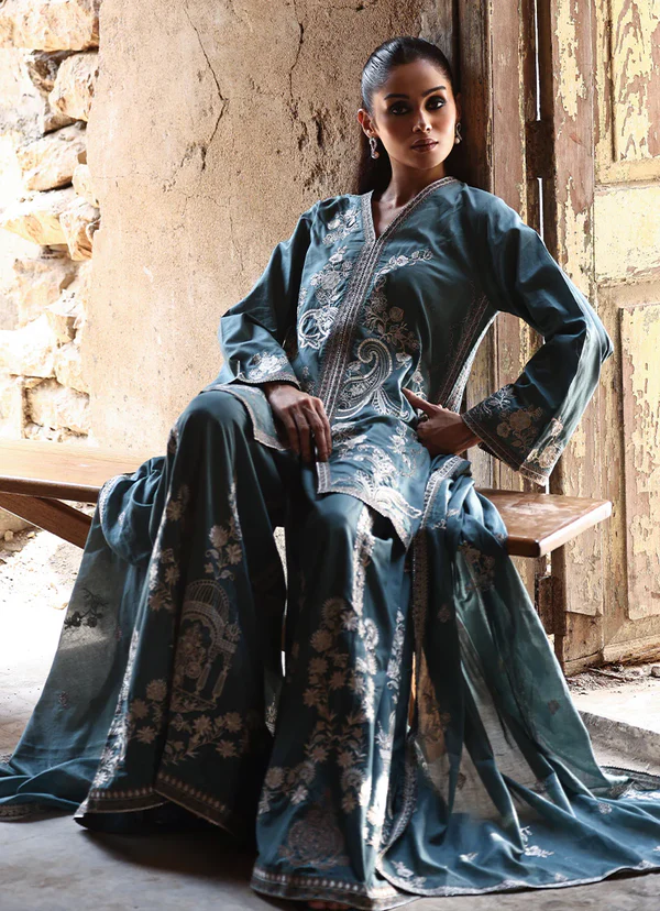 3 PC Kohsar Gharara Set - Image 5