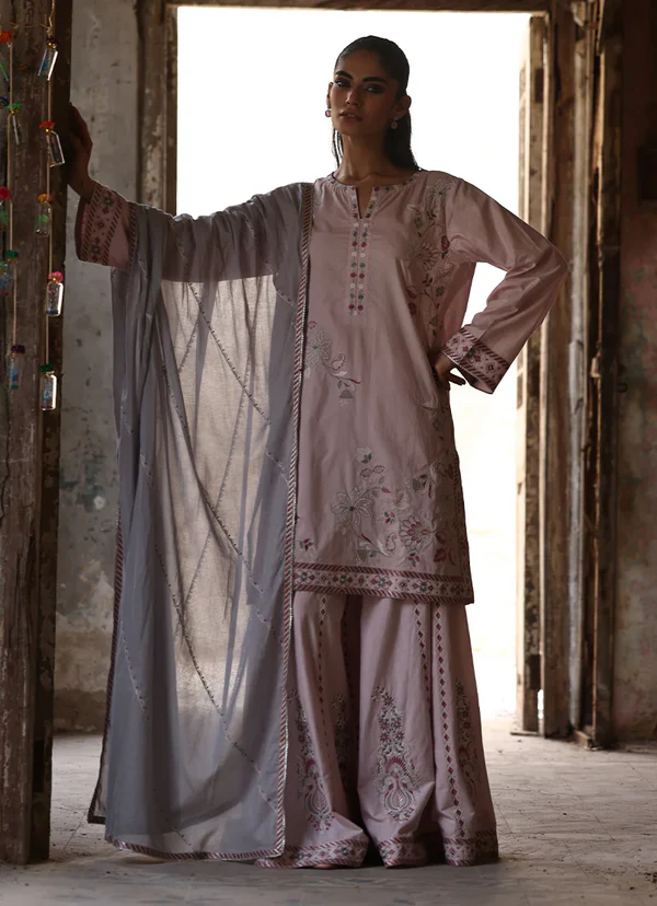 3 PC Sitara Gharara Set