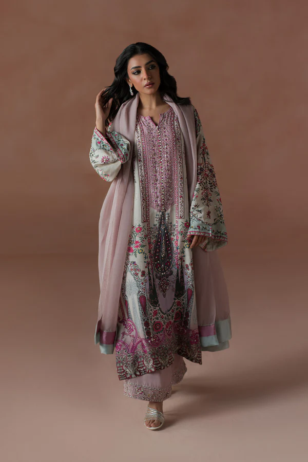 Raspberry Cooler Long Shirt Set (D-05) - Image 3