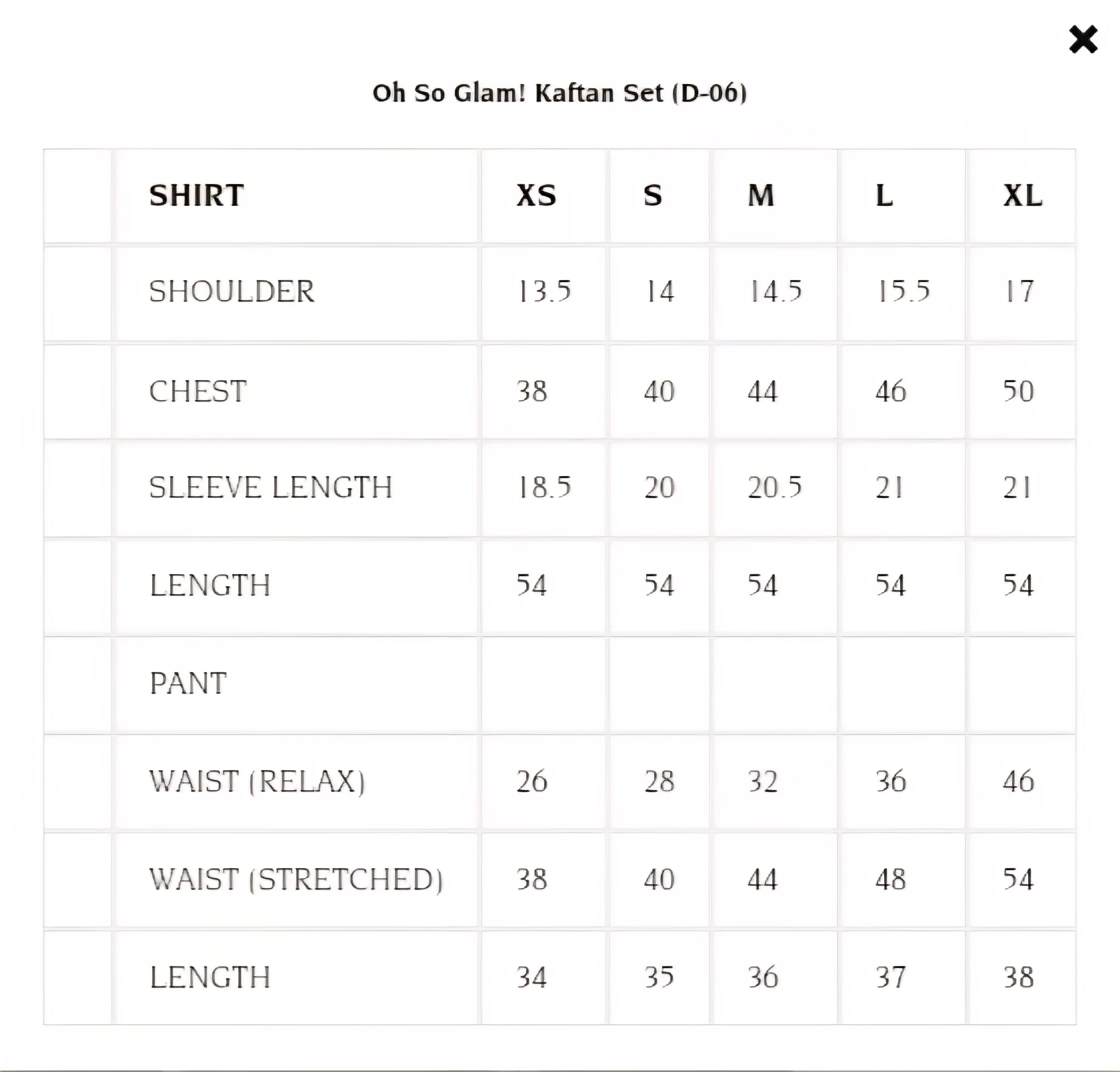 Oh So Glam! Kaftan Set (D-06) - Image 6