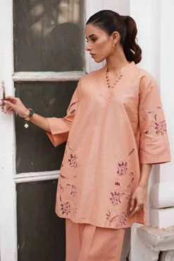 Alternative view of Lina Peach Set