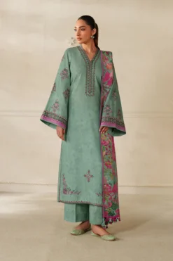 Embroidered Khaddar F-4343