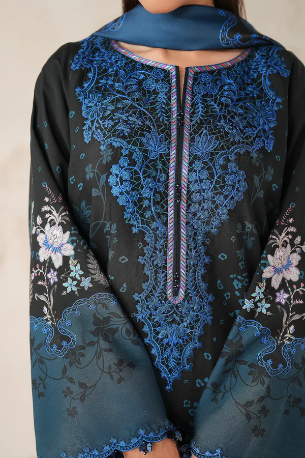 Embroidered Viscose Silk UF-4306 - Image 4