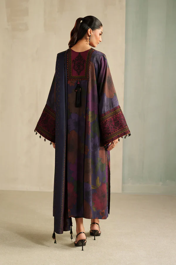 Embroidered Khaddar UF-4325 - Image 2