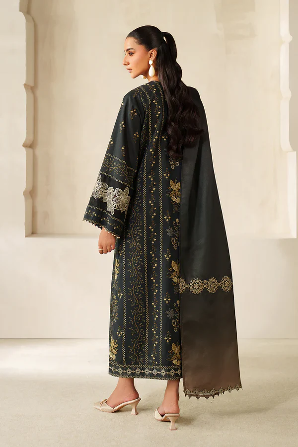 Embroidered Khaddar UF-4332 - Image 3