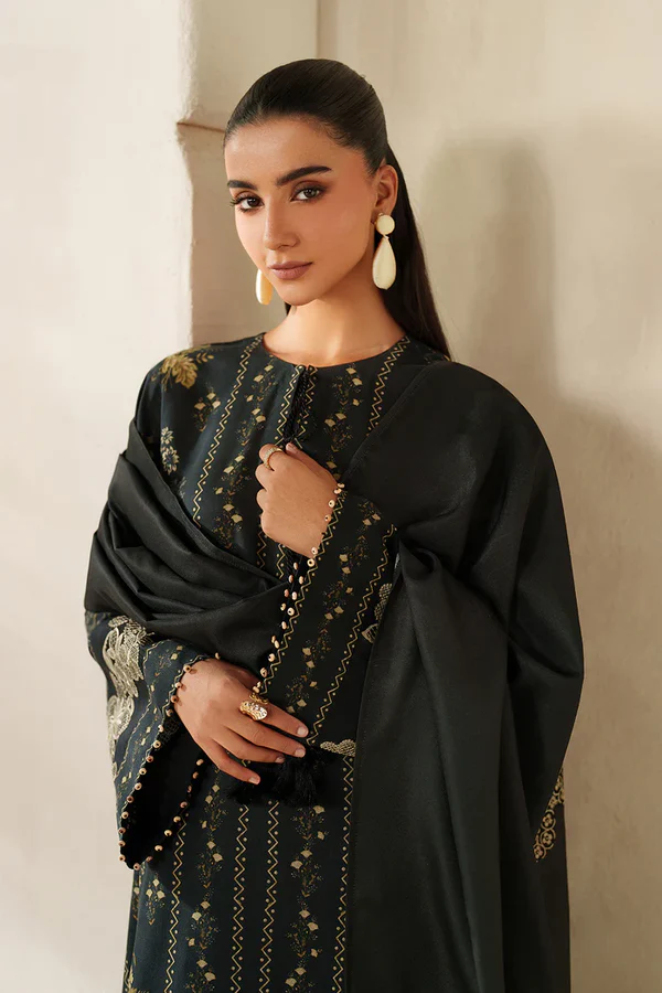 Embroidered Khaddar UF-4332 - Image 2