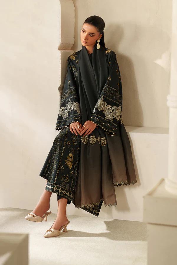 Embroidered Khaddar UF-4332 - Image 4