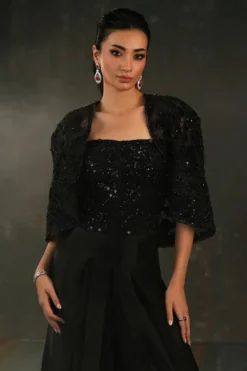 Alternative view of Obsidian Jacket, Bustier And Skirt Pants