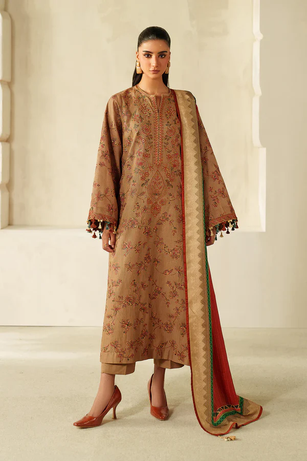 Embroidered Khaddar UF-4335