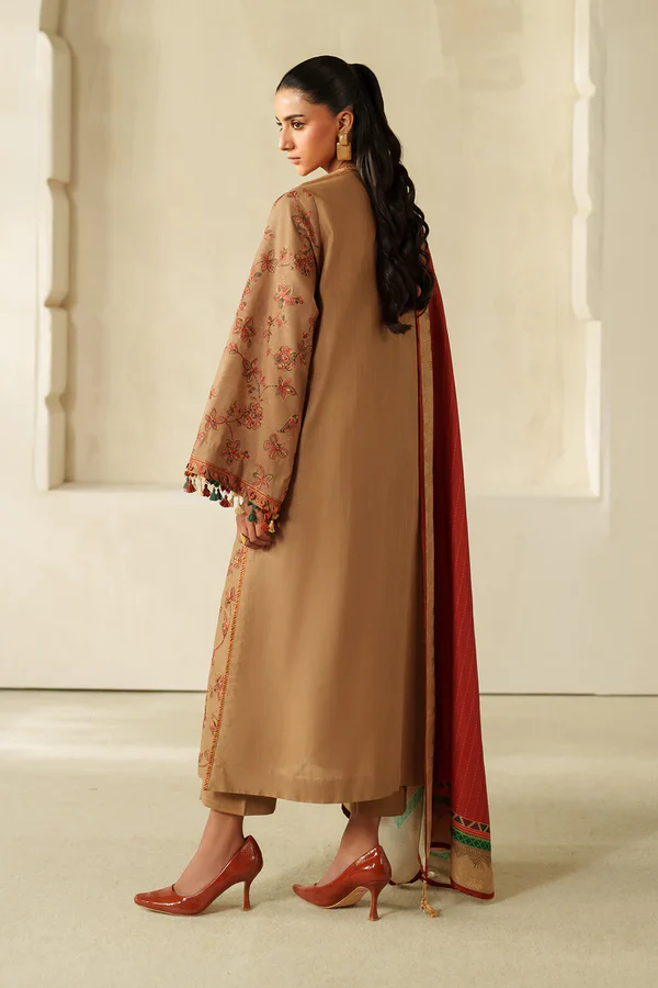 Embroidered Khaddar UF-4335 - Image 4