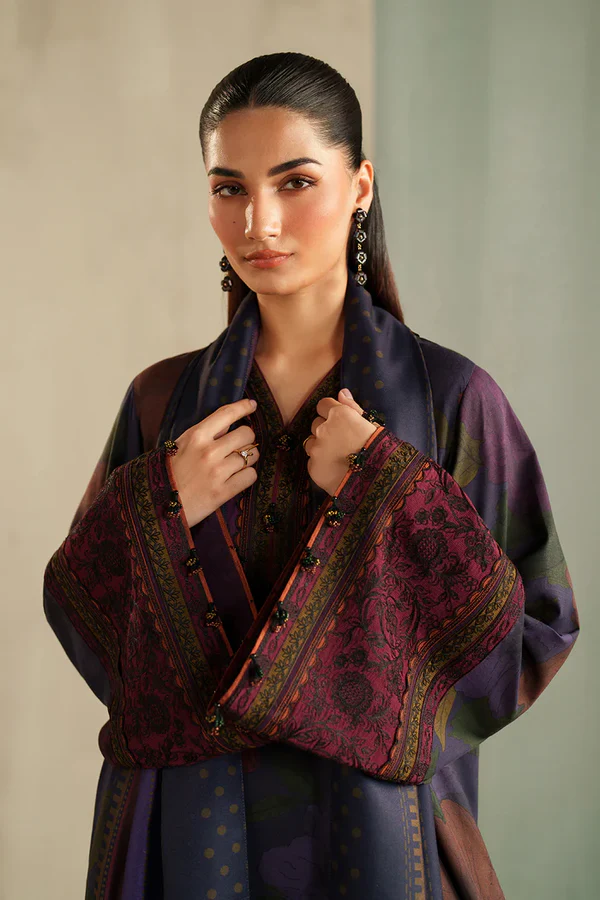 Embroidered Khaddar UF-4325 - Image 4