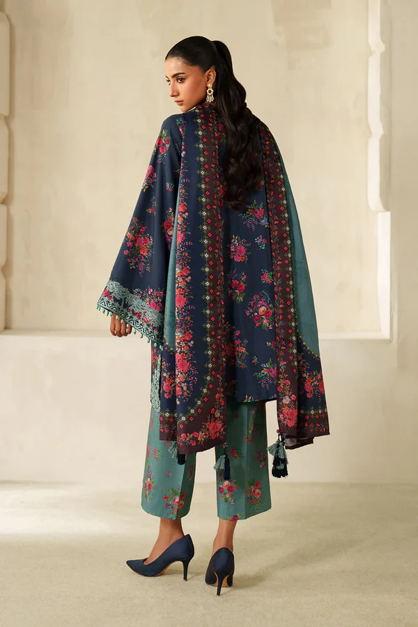 Embroidered Khaddar UF-4337 - Image 4