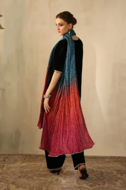 Alternative view of Embroidered Velvet PR-1224