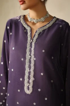 Alternative view of Embroidered Velvet PR-1226