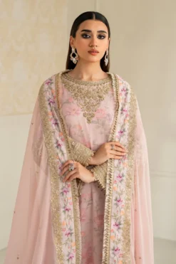 Alternative view of Embroidered Chiffon PR-1142