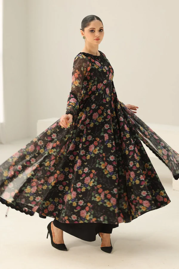 Embroidered Chiffon PR-1158 - Image 3
