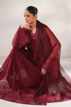 Alternative view of Embroidered Chiffon PR-1245