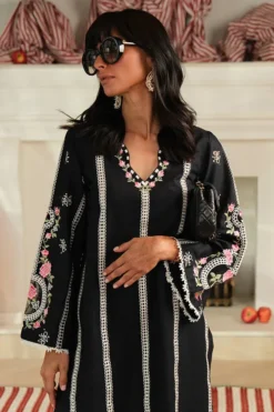 Alternative view of Black Rose Shirt With Pants | Fh-bess-08