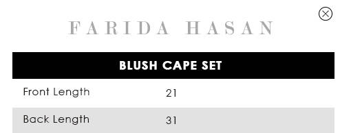 Blush Cape Set | Fh-bess-09 - Image 4