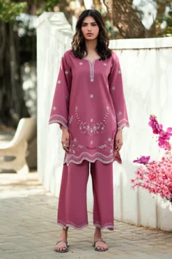 Embroidered Co-ord Set 15529/401/587