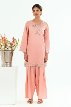 Embroidered Co-ord Set 15788/401/706