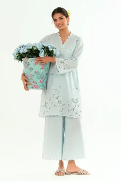 Embroidered Co-ord Set 15740/401/303