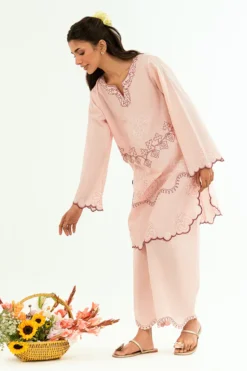 Alternative view of Embroidered Co-ord Set 15686/401/436