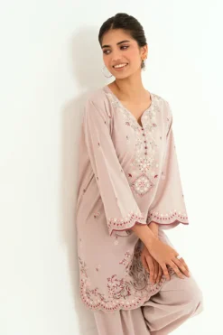 Alternative view of Embroidered Co-ord Set 15570/601/575