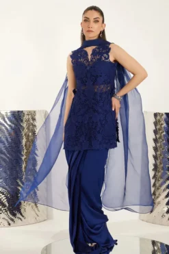 Mabel Peplum Shirt With Skirt