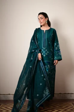 Rina Luxury Embroidered Lawn SET (NEL-26624)