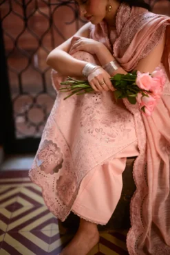 Alternative view of Peony Luxury Embroidered Lawn SET (NEL-26610)