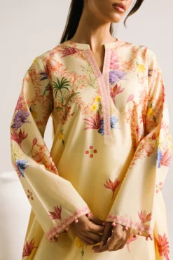 Alternative view of Printed Solid Co-ord Set - 15810/201/501