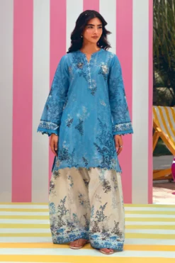 Printed Solid Co-ord Set 16195/201/301