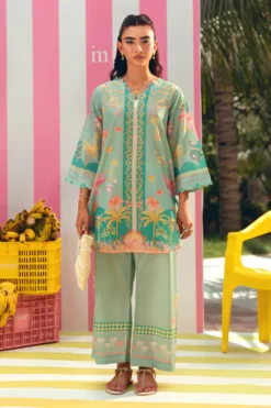 Printed Solid Co-ord Set 15937/201/351