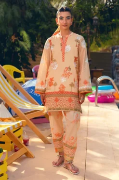 Printed Embroidered Co-ord Set 16051/201/531