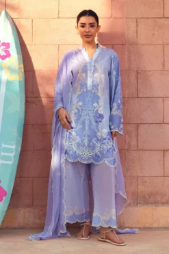 Printed Solid Co-ord Set – 15996/201/501