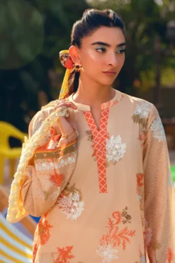 Alternative view of Printed Embroidered Co-ord Set 16051/201/531