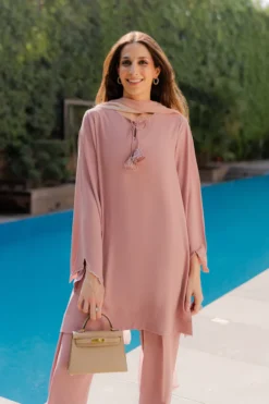 Alternative view of Tassel Shalwar Set