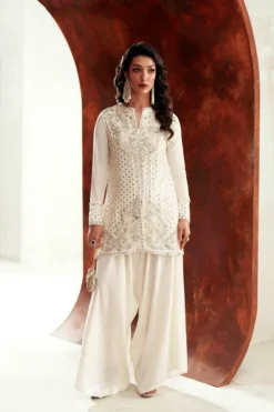 Embroidered Suit - E1102/104/002