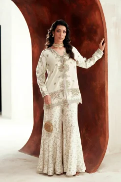 Embroidered Suit - E1120/104/722