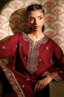 Alternative view of Embroidered 3 PC Suit | 15849/401/407