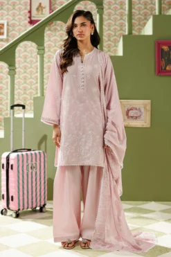 Embroidered 3 PC Suit | 15939/401/433