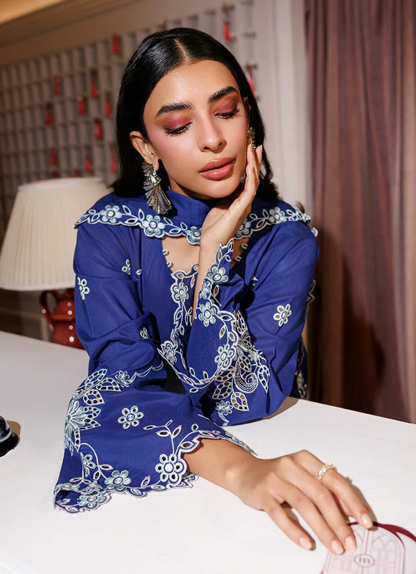 Embroidered 3 PC Suit | 15945/401/310 - Image 3