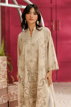 Alternative view of Printed Embroidered Co-ord Set 16051/201/531