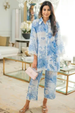 Its A Jungle Out There (blue Stitched)