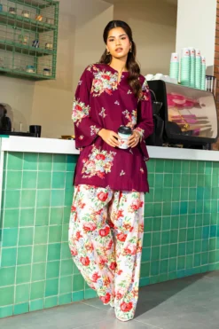 Stitched Printed Lawn Shirt | SS26BSP161-SH