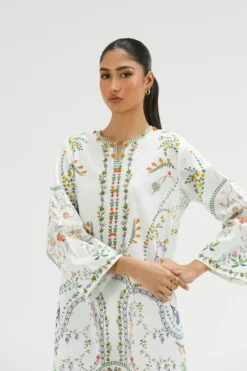 Alternative view of Stitched Printed Lawn Shirt+ Dupatta | SS26BSP236P2D