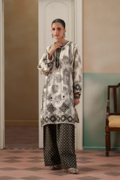 Embroidered Suit - Lemon Icing | E4486/103/004