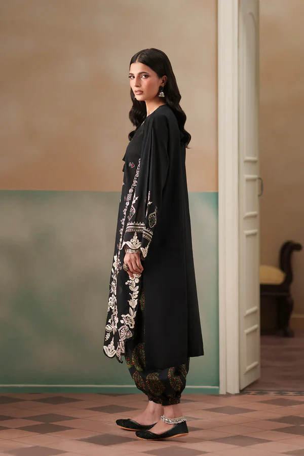 Embroidered Suit - JET Black | E4518/103/902 - Image 3