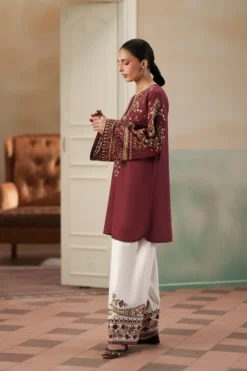 Alternative view of Embroidered Suit - Mulberry | E4605/103/402